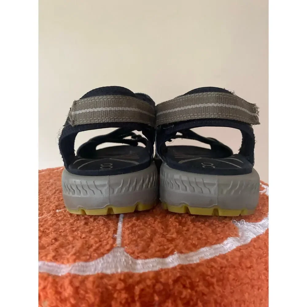 Ecco Yucatan Sport Sandals Hiking Walking Brown Mens Size EU 44/ US 10-10.5